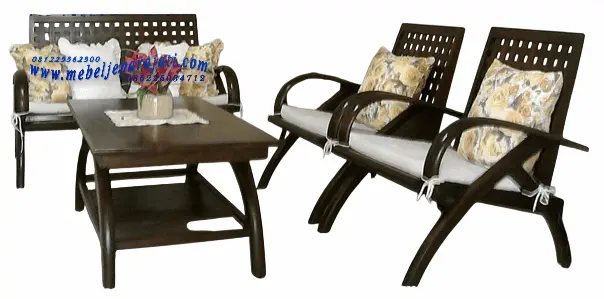 Kursi Tamu Jati Klasik