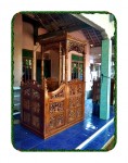 Mimbar Kayu >Mimbar Masjid Jati