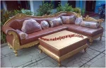Kursi tamu sofa sudut