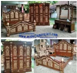 kamar set gebyok natural