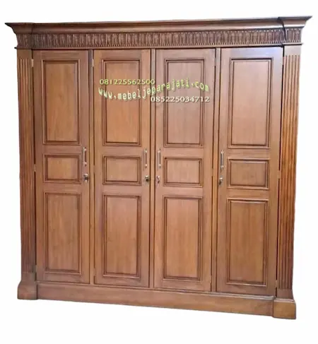 Lemari Baju Minimalis 4 Pintu
