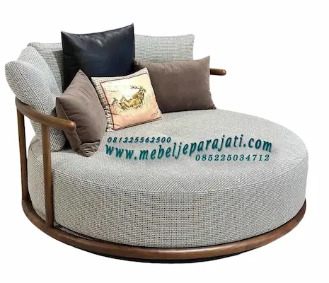 Furniture Minimalis Modern Kursi Bulat Sofa Bulat