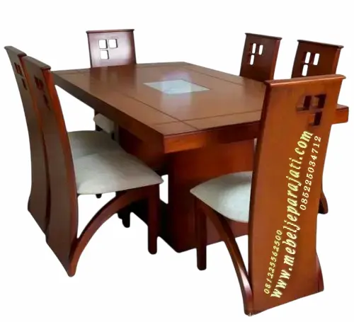 Kursi Jepara Terbaru Mebel Jepara Furniture Jepara Meja Makan Minimalis 6k