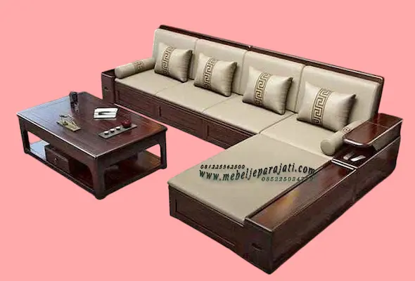 Mebel Custom Kursi Jepara Terbaru Mebel Jepara Kayu Solid Kursi Tamu Sudut New