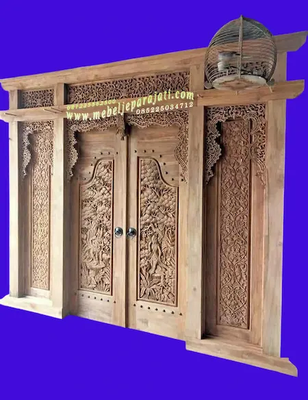 30102025 Gebyok Ukir Minimalis  Katalog Mebel Jati✔️ Mebel Jepara Minimalis Gebyok Ukir Minimalis