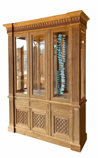 08112025 Lemari Pajangan Hias Katalog Mebel Jati✔️ Lemari Hias Pajangan Lemari Pajangan Hias