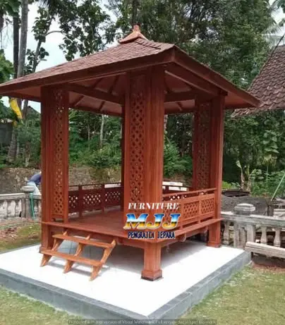 09112025 Gazebo 2x2 Katalog Mebel Jati✔️ Gazebo